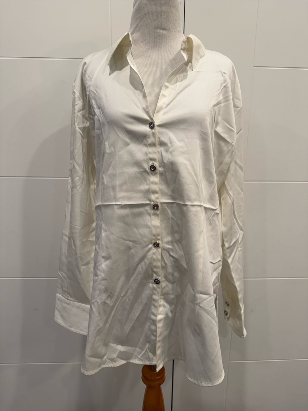 Chico's Button-Front Relaxed Blouse